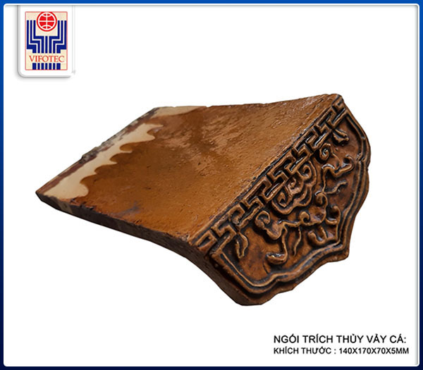 Ngói trích thủy vảy cá